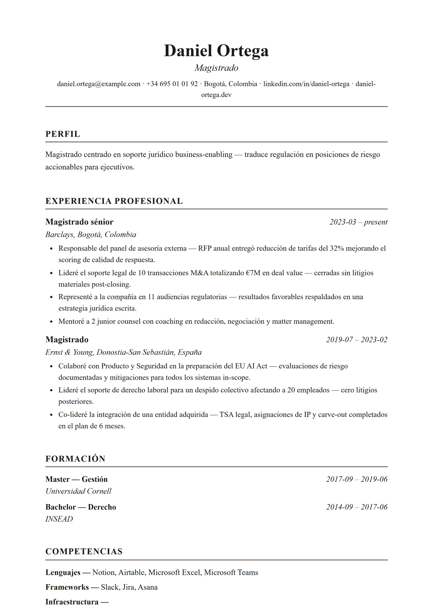 Clásico Times — Plantillas de CV